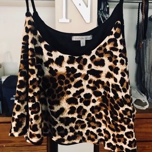 Animal (cheetah) print tank